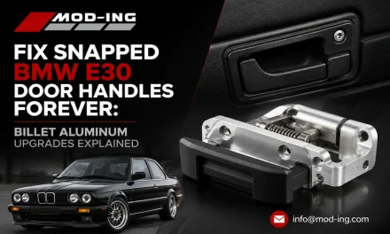 Fix Snapped BMW E30 Door Handles Forever: Billet Aluminum Upgrades Explained